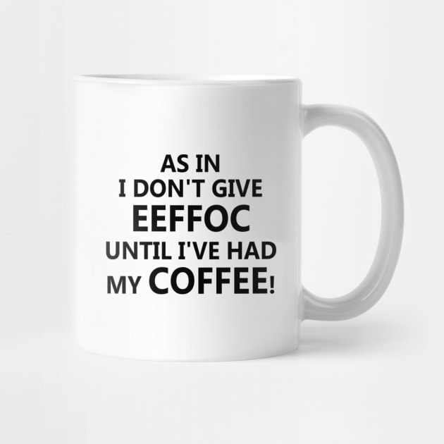 Funny Coffee Mug Design by Tipsy Pod